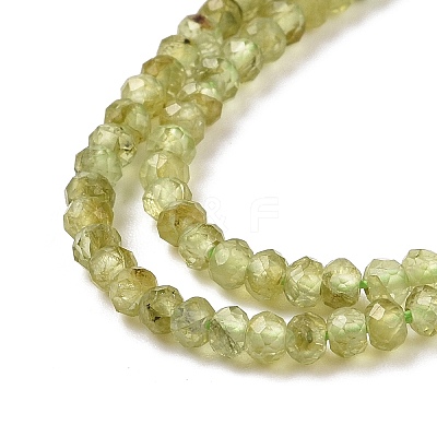Natural Peridot Beads Strands G-E591-05-1