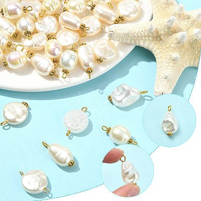 96Pcs 8 Style Acrylic Pendants FIND-SC0019-32-1