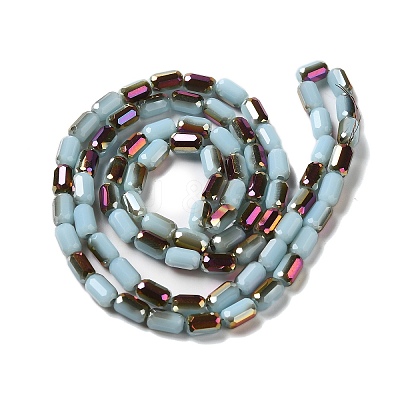 Electroplate Glass Beads Strands EGLA-D031-01-10-1