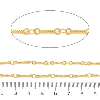 Rack Plating Alloy Stick Link Chains LCHA-N005-01G-1