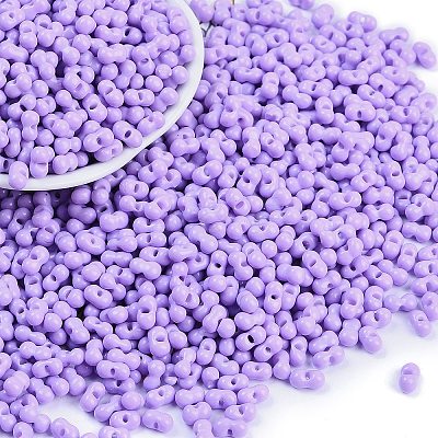 Baking Paint Glass Seed Beads X1-SEED-K010-A05-1