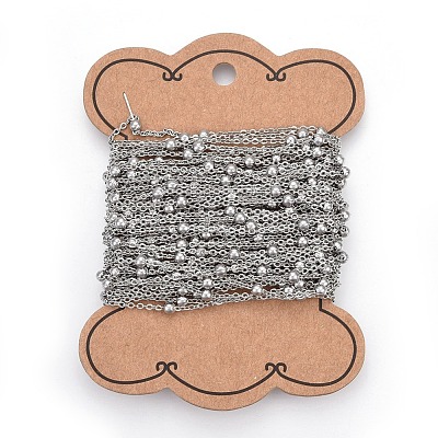 Tarnish Resistant 304 Stainless Steel Cable Chains CHS-L017-11A-1
