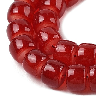 Baking Plating Glass Beads Strands GLAA-H036-01I-1