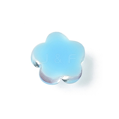 Translucent Resin Cabochons RESI-E039-01F-1