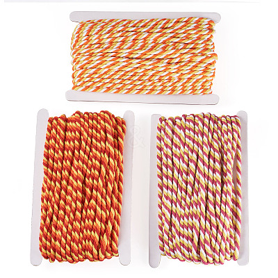 60M 3 Colors 3-Ply Twisted Macrame Polyester Cord OCOR-TA0003-48D-1