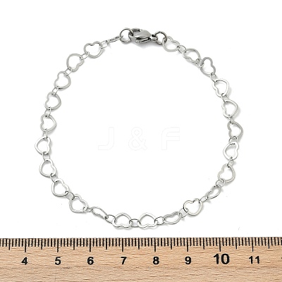 Tarnish Resistant 304 Stainless Steel Chain Bracelets BJEW-P236-07P-1