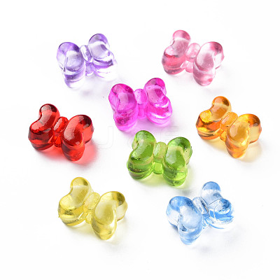 Transparent Acrylic Beads MACR-N013-004-1