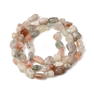Natural Arusha Sunstone Beads Strands GG-CBAC13F-A03-01-1