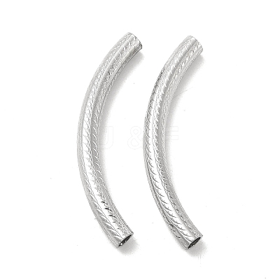 Non-Tarnish Textured 304 Stainless Steel Tube Beads LS-STAS-P319-42P-1