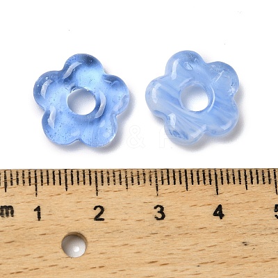 Handmade Lampwork European Beads LAMP-F039-01G-1