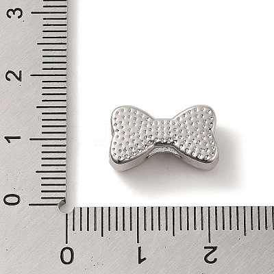 Rack Plating Alloy Beads PALLOY-P304-25P-1