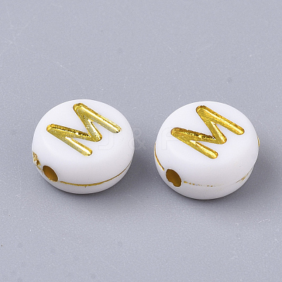 Plating Acrylic Beads PACR-R242-01M-1