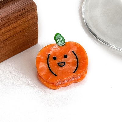 Vegetable Theme Cellulose Acetate & Iron Claw Hair Clips PW-WG7D178-05-1