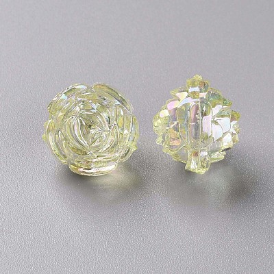 Transparent Acrylic Beads TACR-S154-31C-915-1