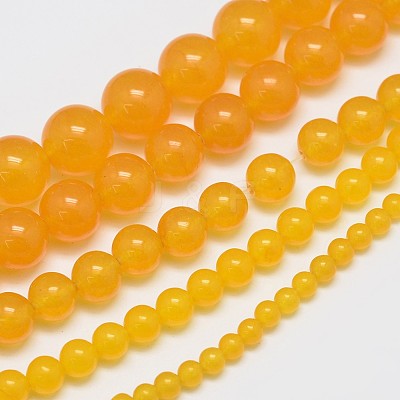Natural & Dyed Malaysia Jade Bead Strands G-A146-8mm-A03-1