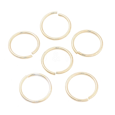 Aluminum Open Jump Rings FIND-G086-01F-S-1