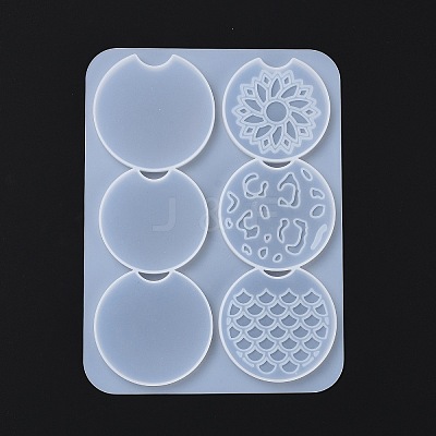 DIY Cup Mat Silicone Molds DIY-B035-12-1