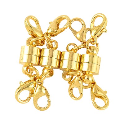 12Sets Brass Magnetic Clasps Converter KK-FS0001-95G-1