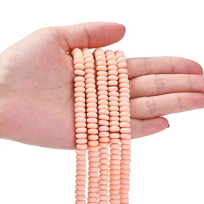 Handmade Polymer Clay Beads Strands CLAY-N008-008-35-1