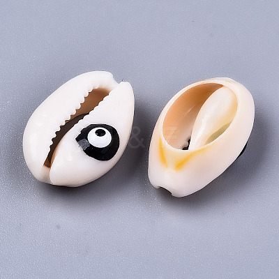Natural Cowrie Shell Beads SHEL-S266-23A-1