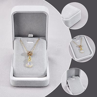 Velvet Pendant Box CON-WH0088-35C-1
