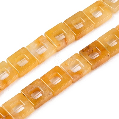Natural Topaz Jade Beads Strands G-N342-100-1