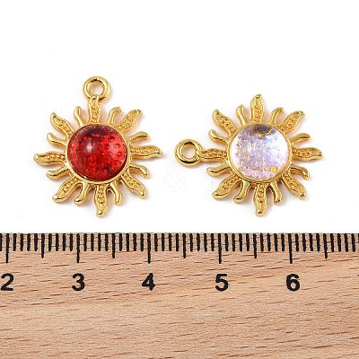 Alloy Pendants PALLOY-R152-01G-1