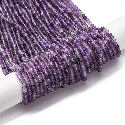 Natural Amethyst Beads Strands G-RM2025-D07-E-1
