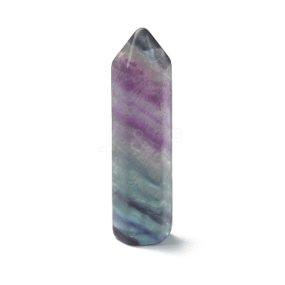 Natural Fluorite Pointed Beads G-YW0001-40-1