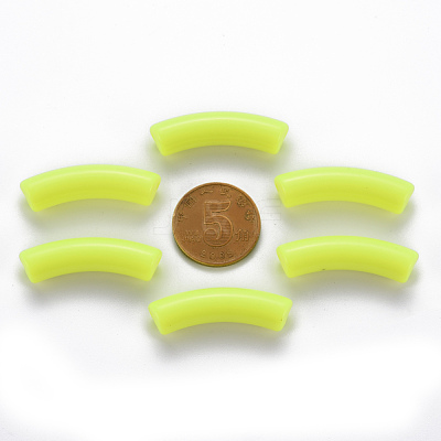 Opaque Acrylic Beads MACR-S372-002B-S023-1
