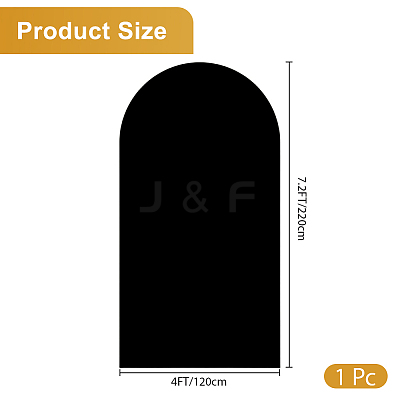 1Pc Polyester Wedding Arch Cover Cloth DIY-CN0003-60A-1