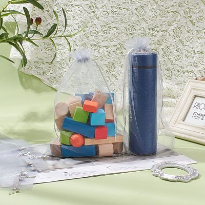 Organza Gift Bags with Drawstring X-OP-R016-20x30cm-05-1