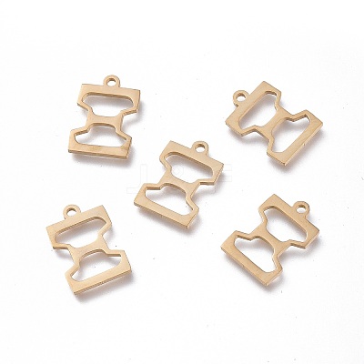 304 Stainless Steel Charms STAS-L263-21G-1
