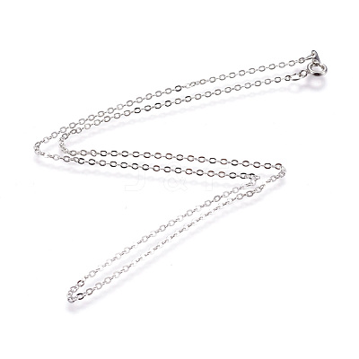 Brass Cable Chain Necklaces SW028-NF-1