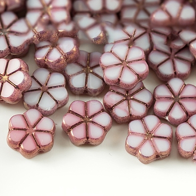 Antique Style Czech Glass Beads GLAA-CJC0001-05D-1