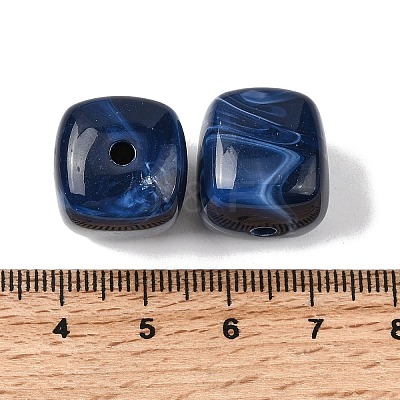 Opaque Acrylic Beads X-OACR-D320-01F-1