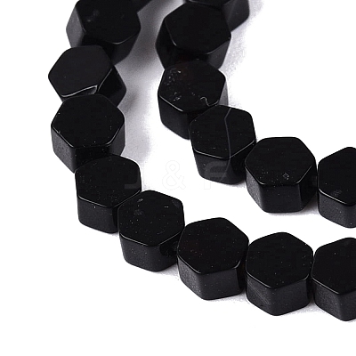 Natural Obsidian Beads Strands GG-N002-02A-01-1