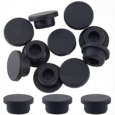 10Pcs Silicone Hole Plugs AJEW-GF0011-66G-1