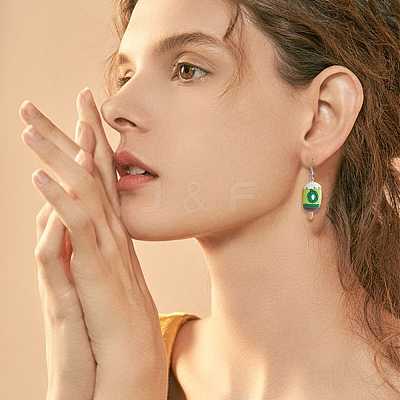 40Pcs 10 Styles Opaque Resin Pendants RESI-SC0006-16-1