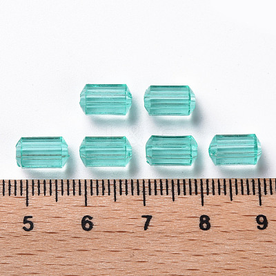 Transparent Acrylic Beads TACR-S154-27B-68-1