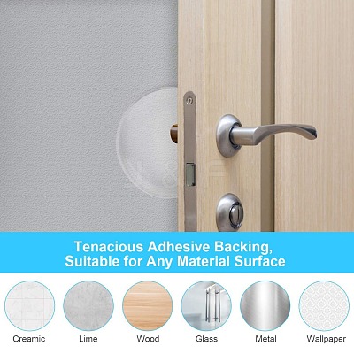 Door Knob Wall Shield AJEW-WH0114-77B-1