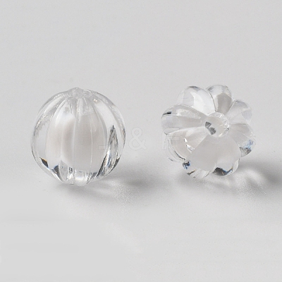 Transparent Acrylic Beads X-TACR-S089-10mm-01-1