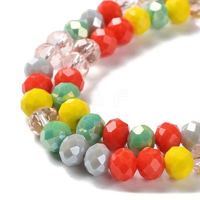 Glass Beads Strands EGLA-A034-M8mm-44-1