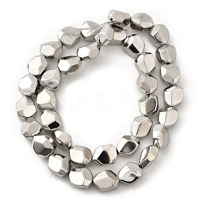 Electroplate Glass Beads Strands EGLA-V001-06F-1