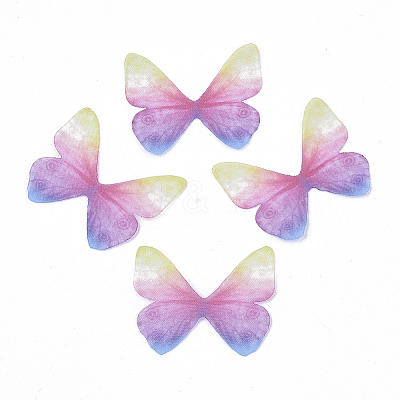 Polyester Fabric Wings Crafts Decoration LS-X-FIND-S322-008B-01-1
