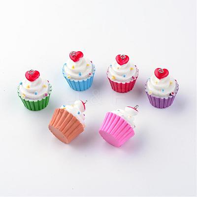 Resin Pendants RESI-R187-10-1