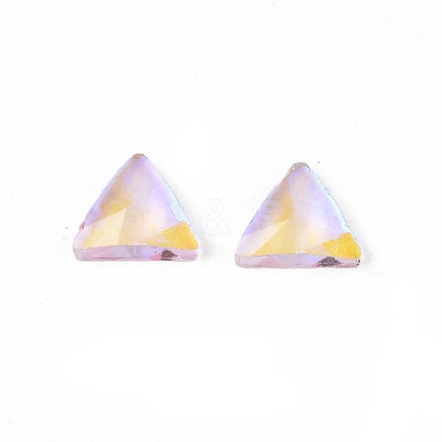 Glass Rhinestone Cabochons MRMJ-N027-040-1