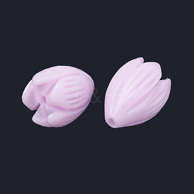 Dyed Synthetic Coral Beads CORA-N002-B-04I-1