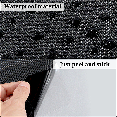 8Pcs 2 Styles PEVA Rubber Anti-Slip Hexagonal Phone Grip Tape Stickers for Phones AJEW-SP0002-64A-02-1