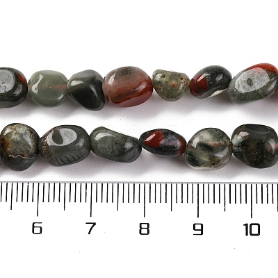 Natural Africa Bloodstone Beads Strands G-G146-A22-01-1